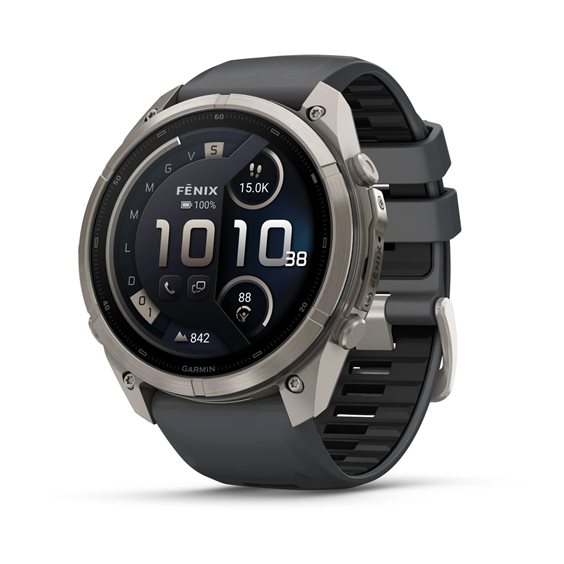 Smartwatch Garmin Uomo fēnix® 9 Pro in Titanio 010-04337-21 - 010-04337-21